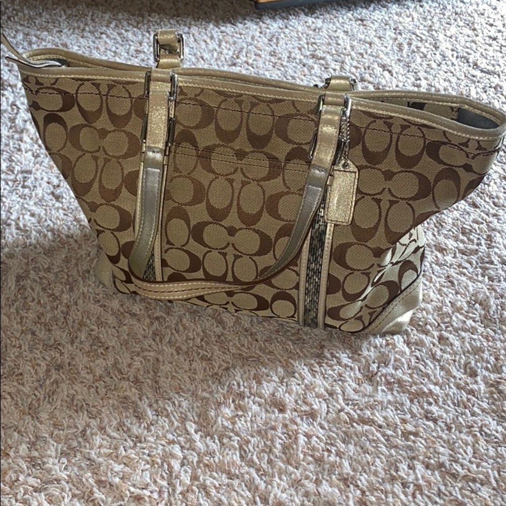 COACH Purse with dust cover